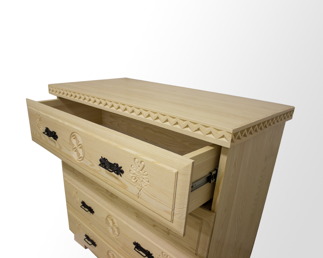 Komoda góralska czteroszufladowa - obrazek 2