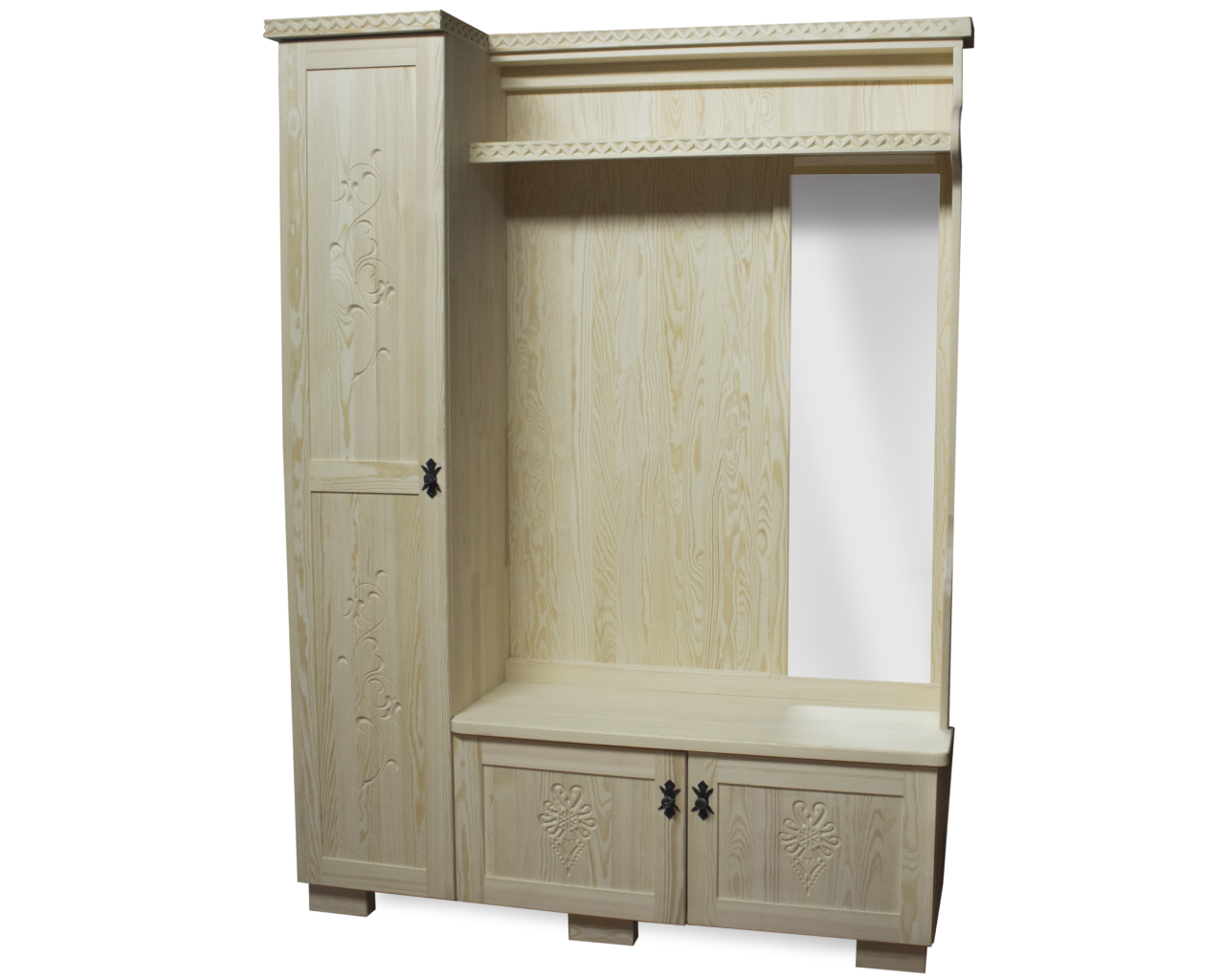 Garderoba góralska przedpokojowa duża