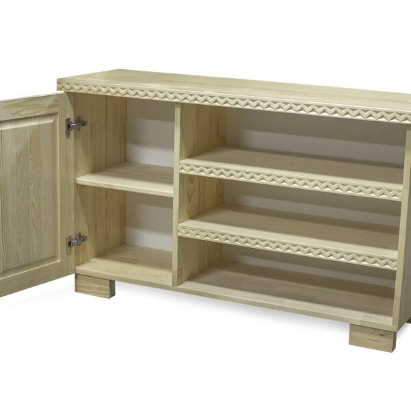 Góralski Regał otwarty poziomy